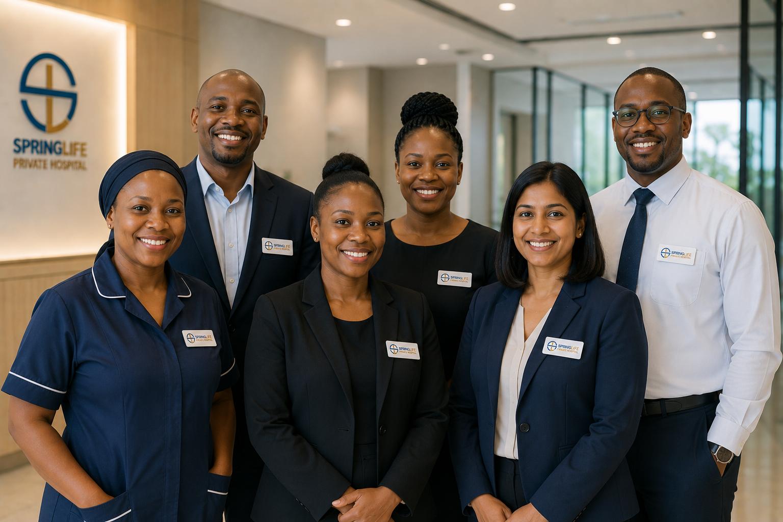 Spring Life Private Hospital clinical and operations team